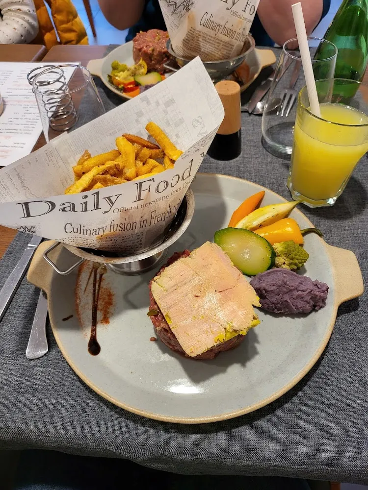 Tartare de Bœuf Au Foie Gras Maison